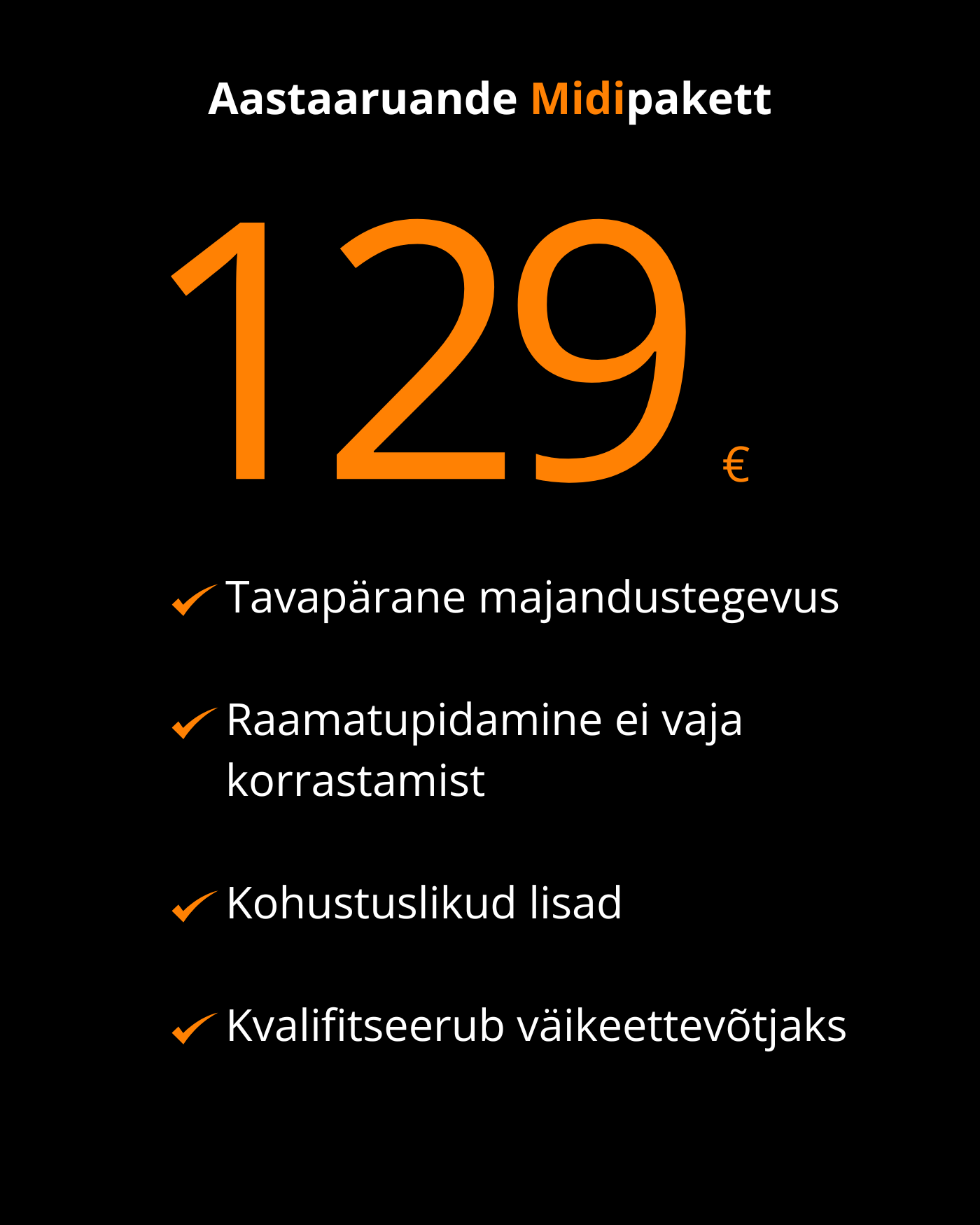 Aastaaruande Midipakett